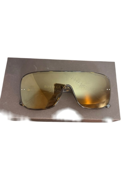 Bottega Veneta BV0167S Brown Tortoise S Unisex Mask Sunglasses main image 8